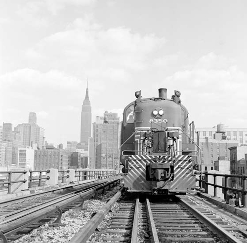 Train sur la High Line