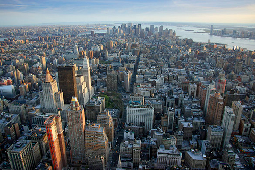 Vue observatoire Empire State Building