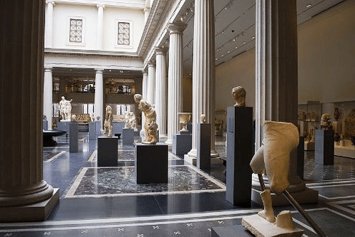 Galerie d'art romain antique