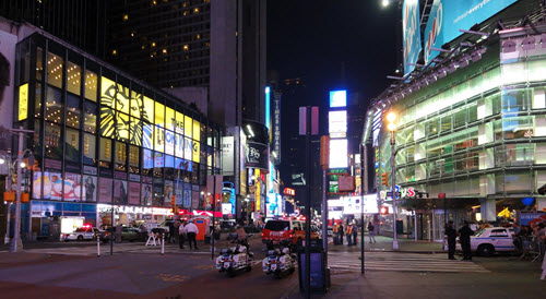 visiter Time square, new york