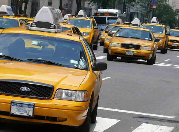 Les taxis officiels de New-York