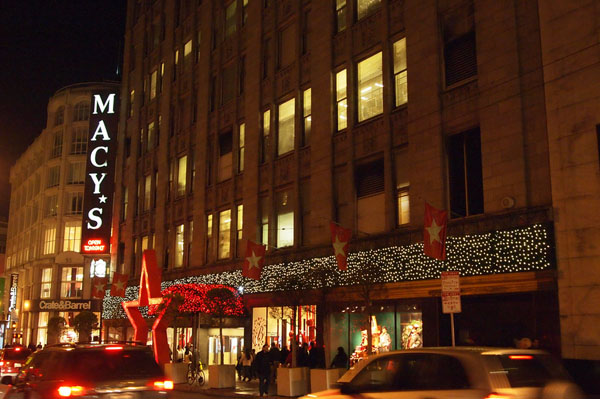 Les illuminations de Macy's