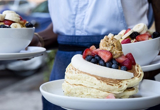 brunch chez Five Leaves