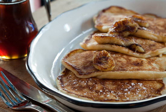 pancakes banane Bubbys